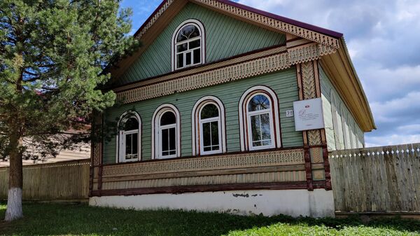 Один из домов в центре Мышкина