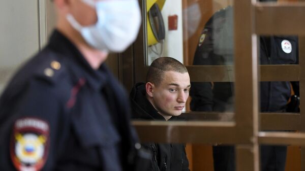 Эдвард Бил во время рассмотрения судом апелляции по его делу в Московском городском суде. 25 мая 2022