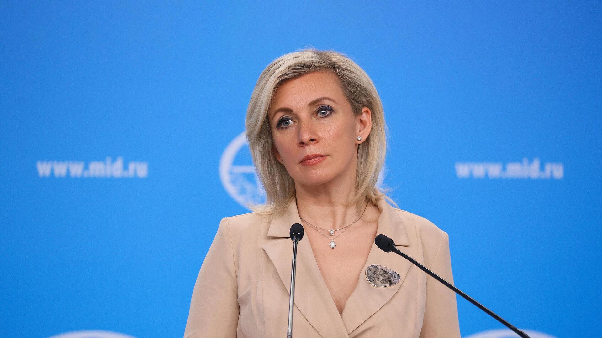 Official representative of the Russian Ministry of Foreign Affairs Maria Zakharova - RIA Novosti, 1920, 03/01/2023