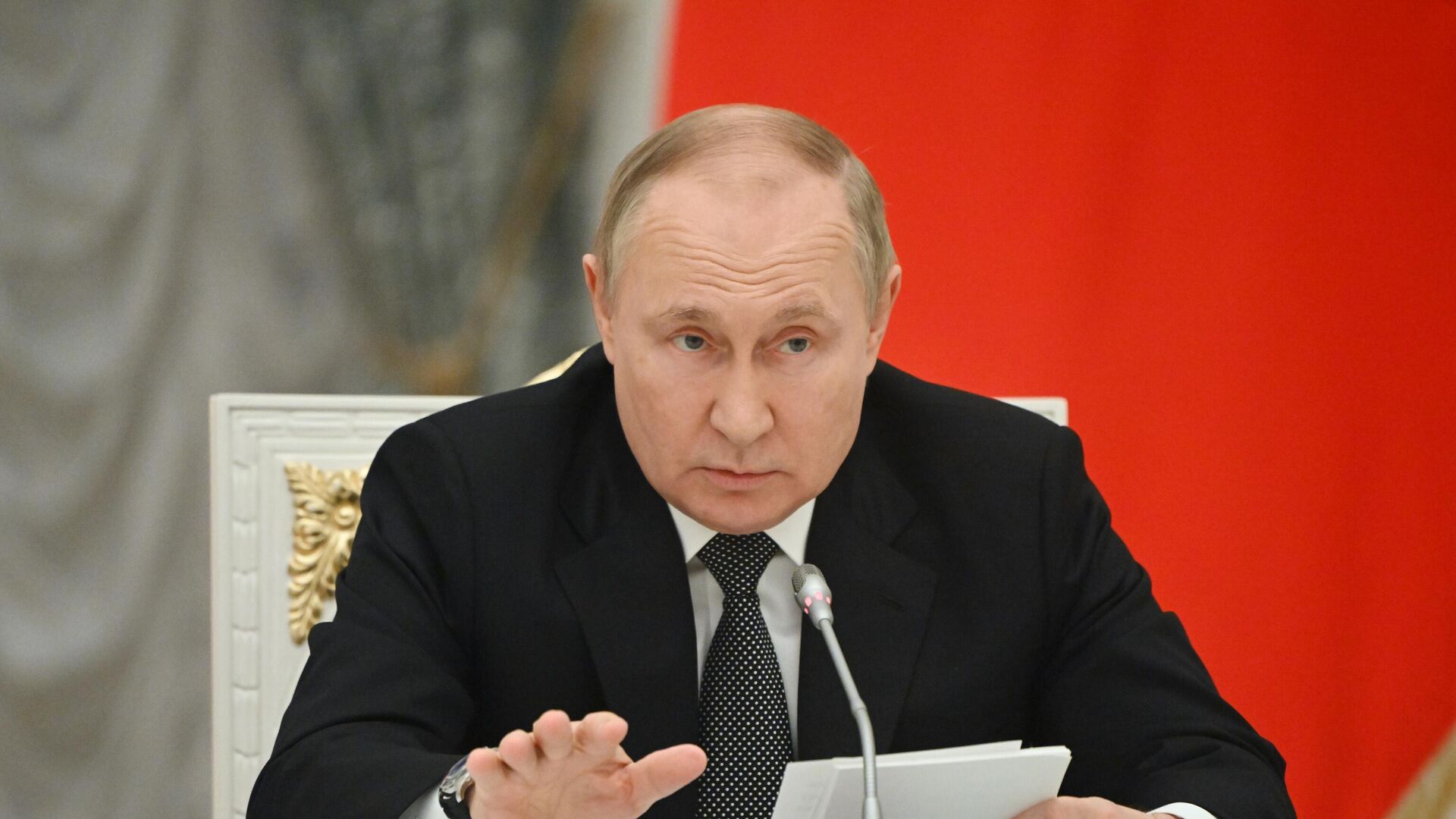 Президент России Владимир Путин - РИА Новости, 1920, 07.06.2022