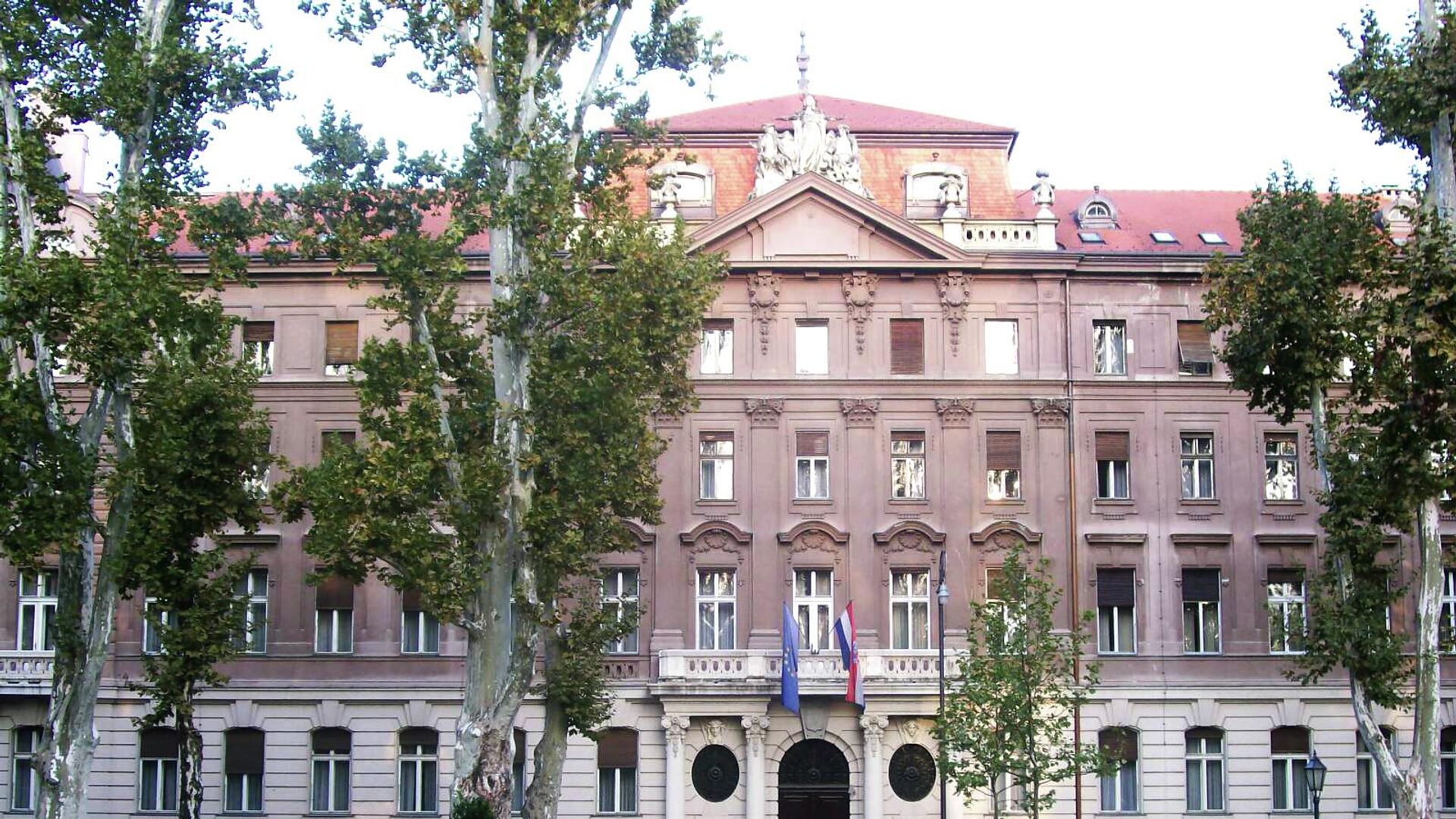 Здание Министерства иностранных и европейских дел Хорватии - РИА Новости, 1920, 27.05.2022