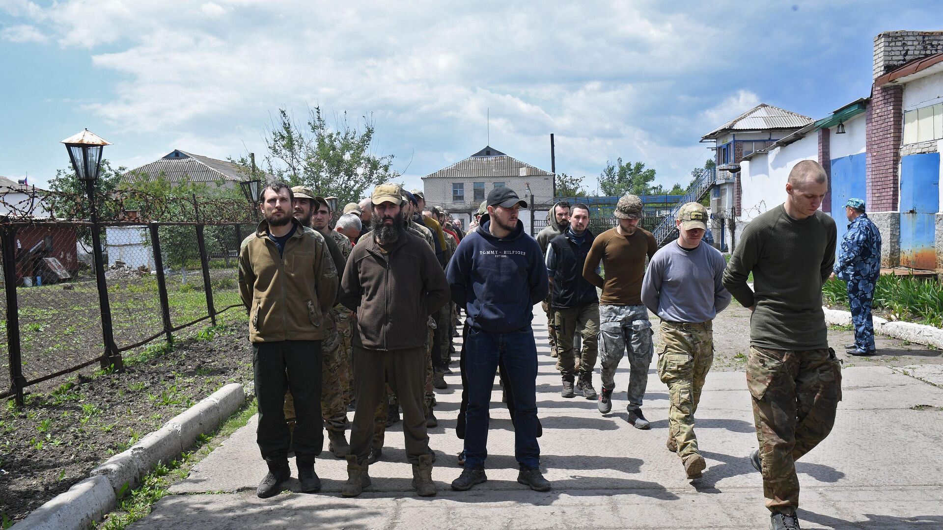 Украинские военнопленные в исправительном учреждении - РИА Новости, 1920, 15.11.2023