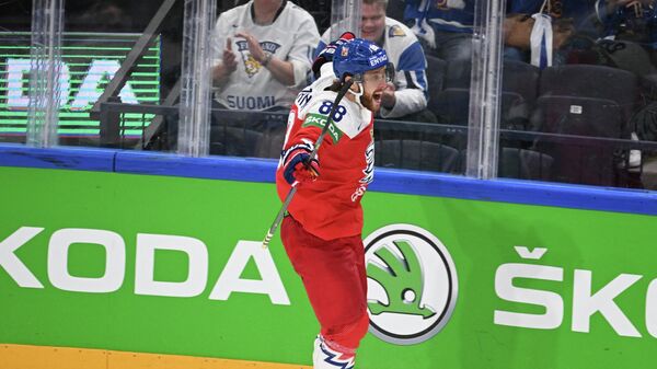 Хоккеист сборной Чехии Давид Пастрняк