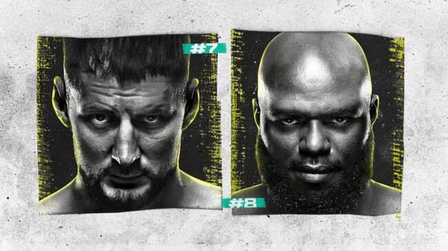 Постер турнира UFC Fight Night 207: Волков - Розенструйк
