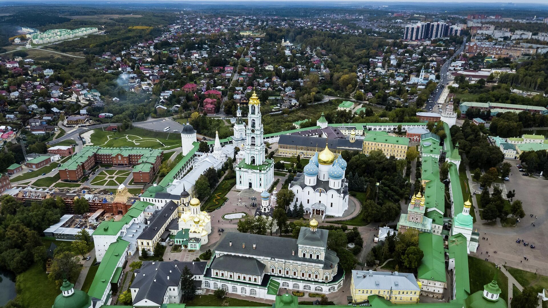 Троице-Сергиева лавра в городе Сергиев Посад Московской области - РИА Новости, 1920, 31.05.2022