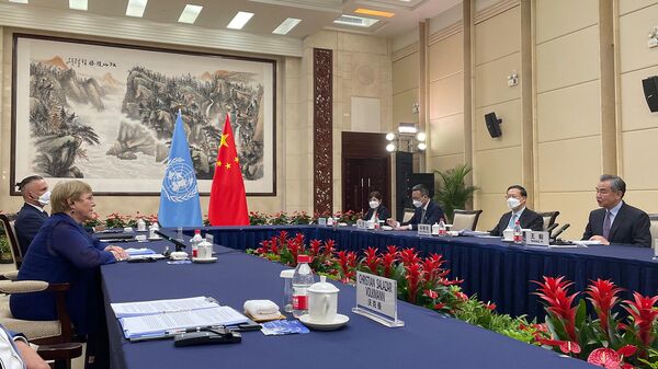 Визит верховного представителя ООН по правам человека Мишель Бачелет в Китай 