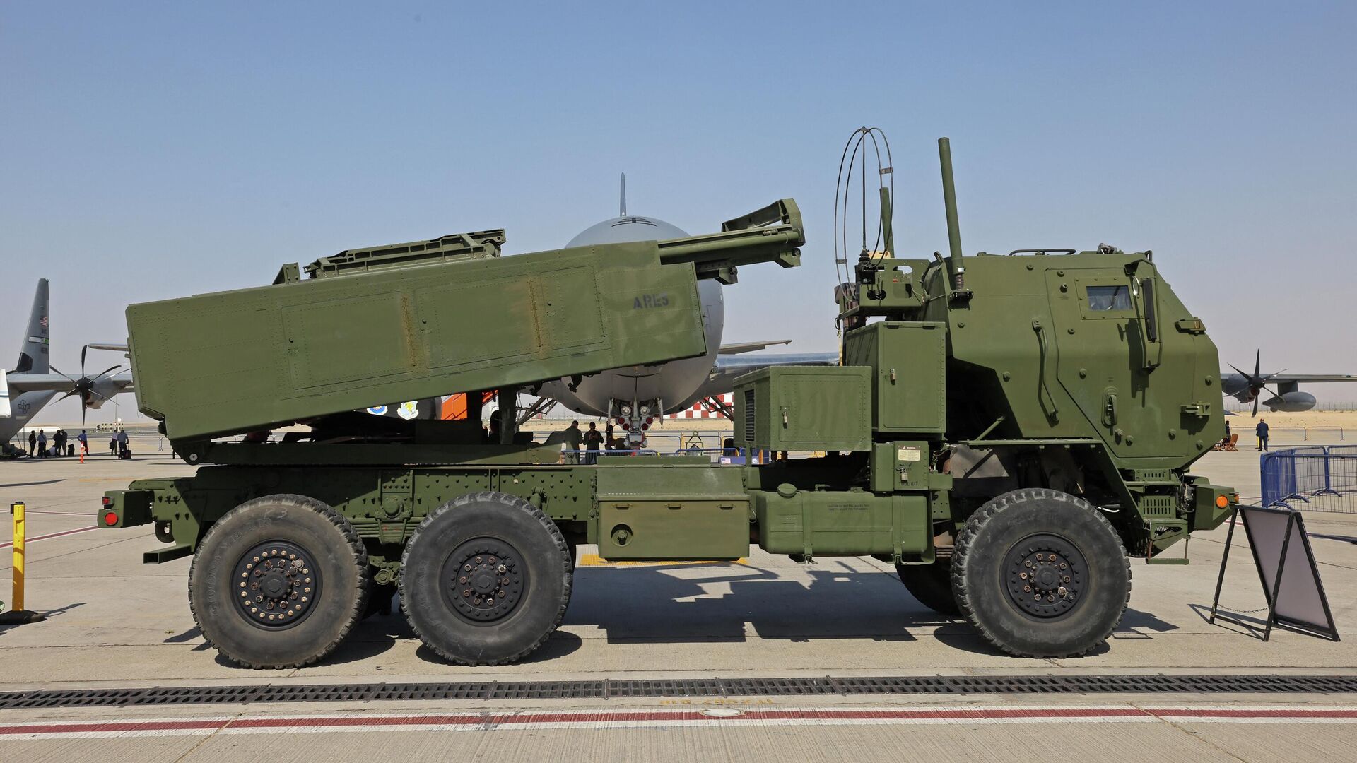 Американская ракетная установка M142 HIMARS - РИА Новости, 1920, 01.06.2022