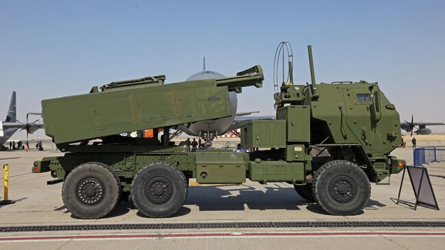 Американская ракетная установка M142 HIMARS