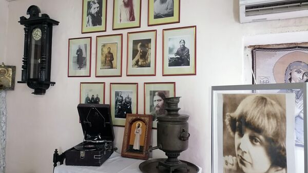 Экспонаты в доме-музее Распутина