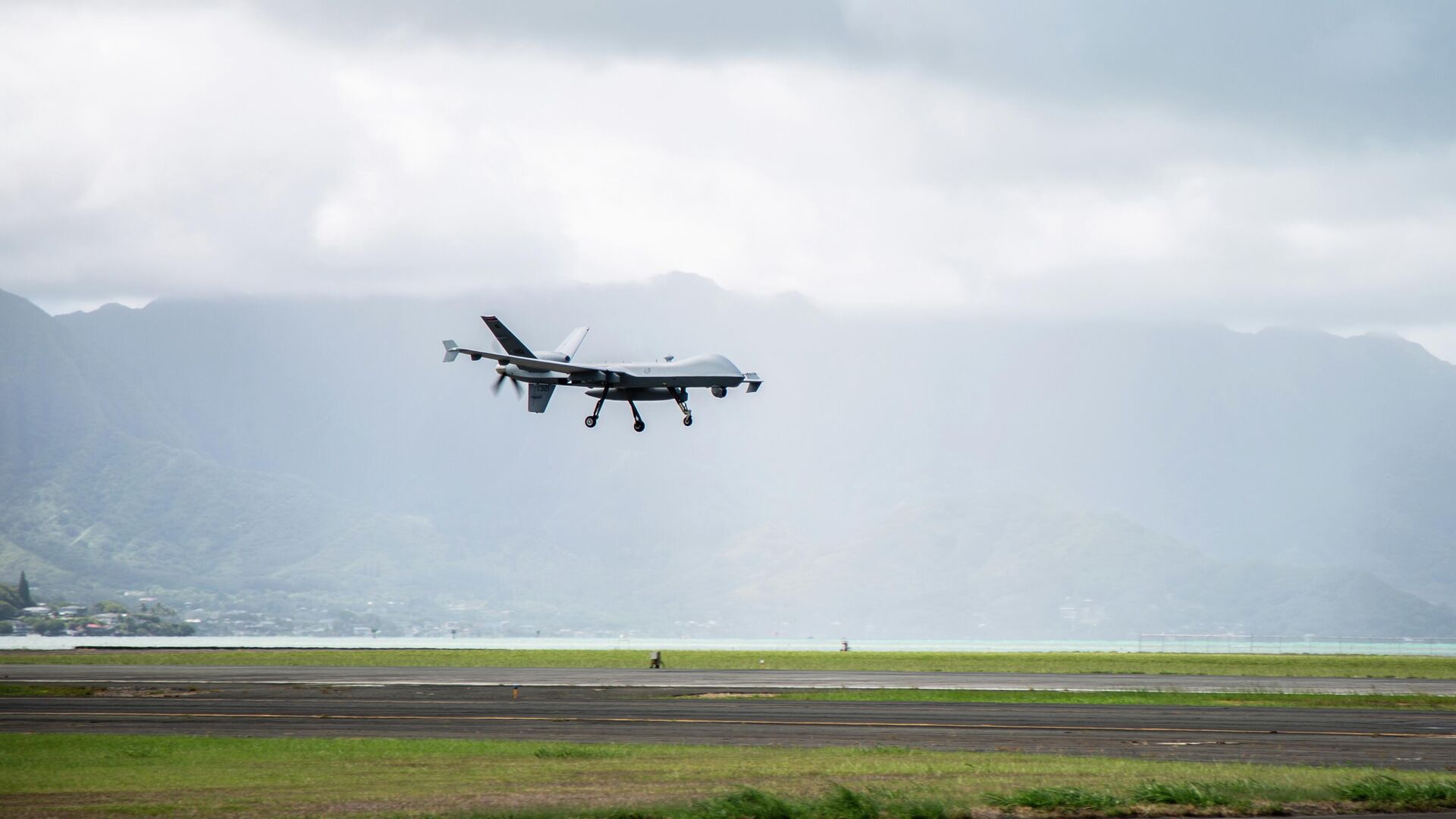 Американский разведывательно-ударный беспилотный летательный аппарат MQ-1C Gray Eagle - РИА Новости, 1920, 10.11.2022