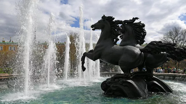 В Москве открылся сезон фонтанов