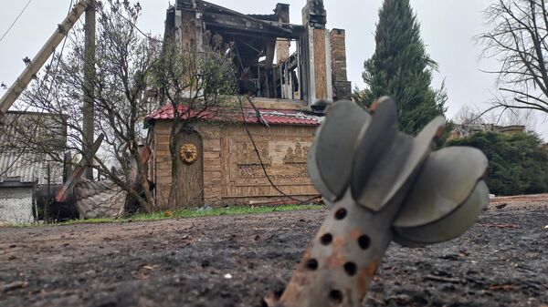 Последствия обстрела в Донецкой области со стороны ВСУ