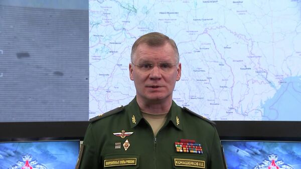 Конашенков: Нанесен удар по центру артиллерийской подготовки ВСУ в Сумской области