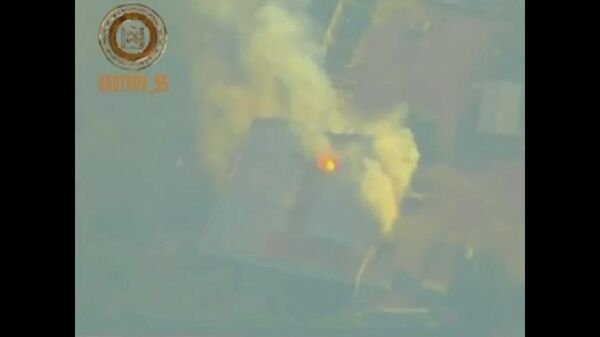 Уничтожение американских гаубиц М777 в Лисичанске