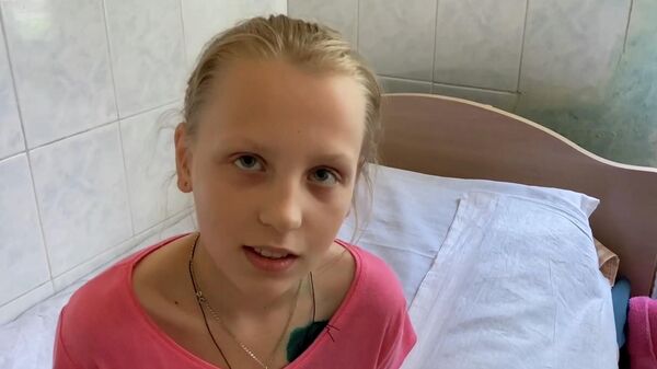 Осколок попал в легкое, минуя сердце: 11–летней Кате помогли врачи из Луганска