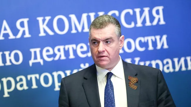 Руководитель фракции ЛДПР в Государственной Думе России Леонид Слуцкий 