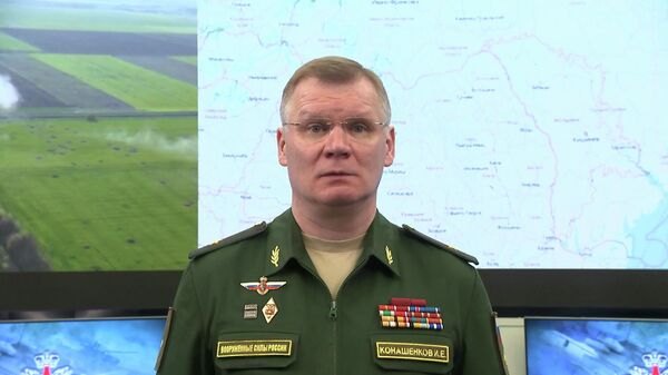 Конашенков об уничтожении завода под Харьковом и сбитом украинском самолете МиГ-29