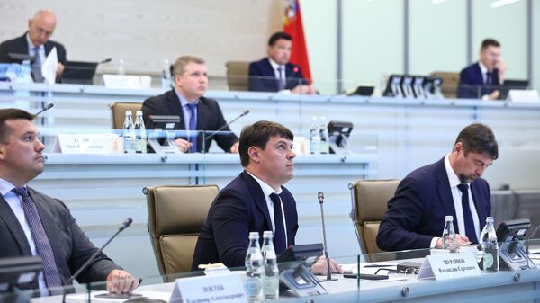 Совещание Андрея Воробьева с членами правительства