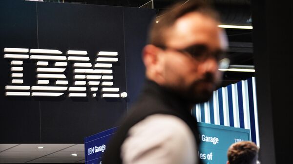 Стенд компании IBM