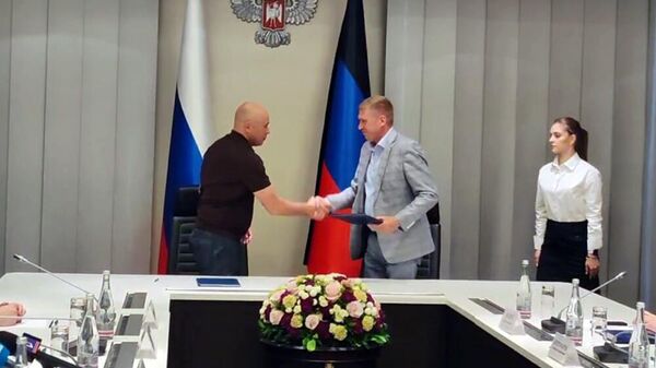 Липецкая область подписала соглашение с Володарским районом ДНР