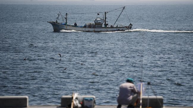 Рыболовецкое судно в Японии