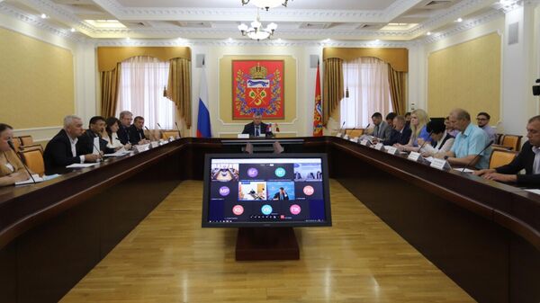 Онлайн-заседание совместной рабочей группы по сотрудничеству Оренбургской области с Республикой Беларусью