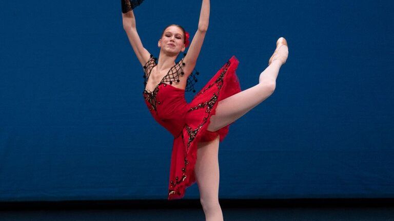 Участница Международного конкурса балета в Москве, 2022 год