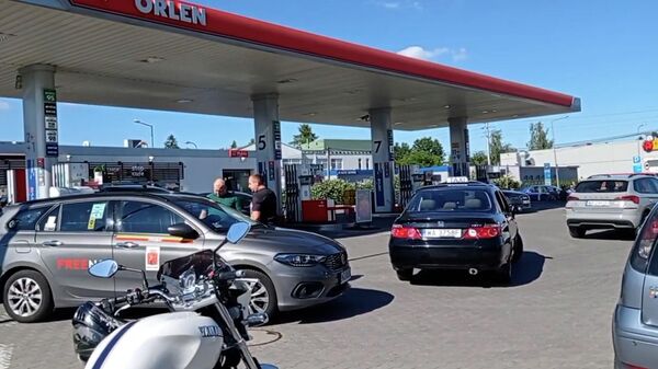 Водители в Польше блокируют АЗС из-за роста цен на топливо