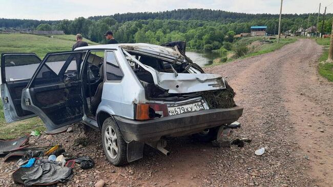 На месте ДТП в Минусинском районе Красноярского края