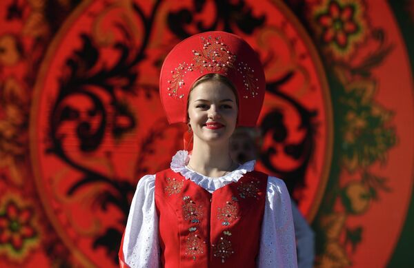 Участница этнокультурного фестиваля Национальное – актуальным в Казани