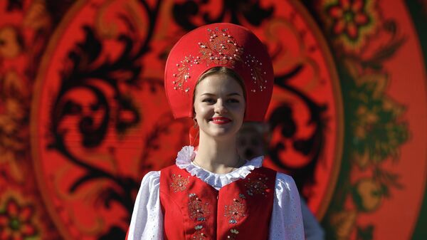 Участница этнокультурного фестиваля Национальное – актуальным в Казани