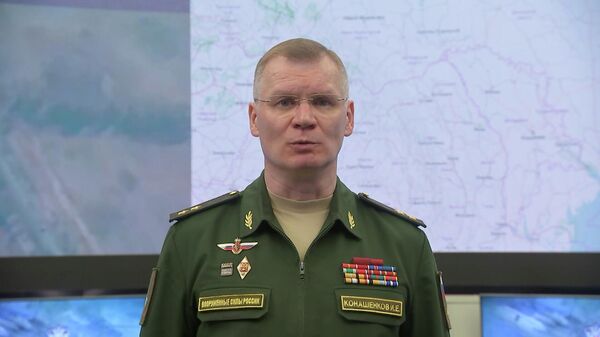 Конашенков: Поражены 247 районов сосредоточения военной техники ВСУ