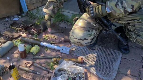 Цех по производству ударных беспилотников  украинских силовиков на окраине Светлодарска