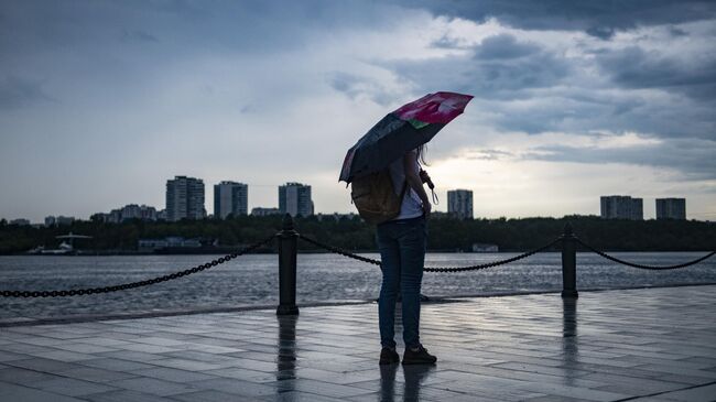 Дождь в Москве