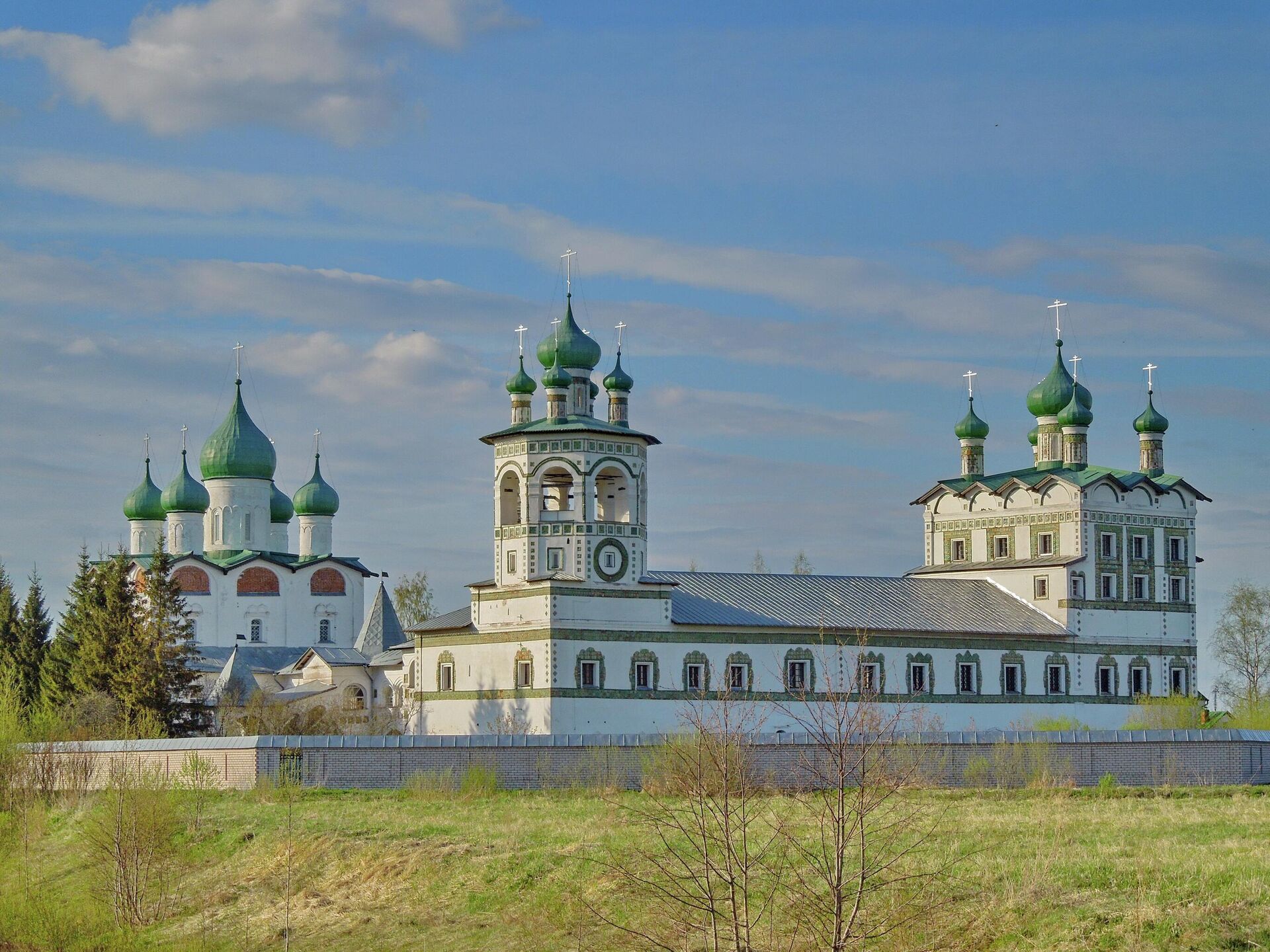 Николо-Вяжищский ставропигиальный женский монастырь в Великом Новгороде - РИА Новости, 1920, 15.06.2022