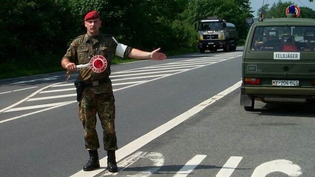 Сотрудник немецкой военной полиции