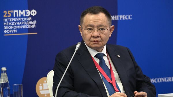 Министр строительства и жилищно-коммунального хозяйства РФ Ирек Файзуллин на XXV Петербургском международном экономическом форуме - 2022