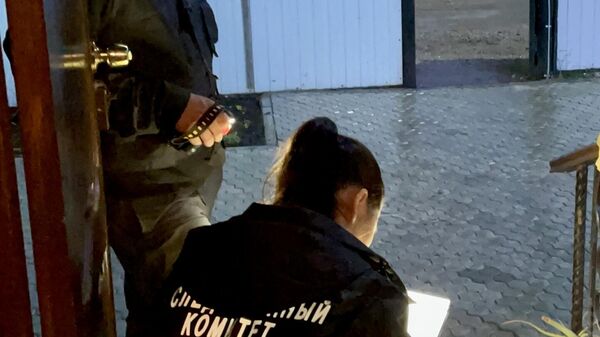 На месте обнаружения двух женщин с колото-резаными ранениями в городе Якутске