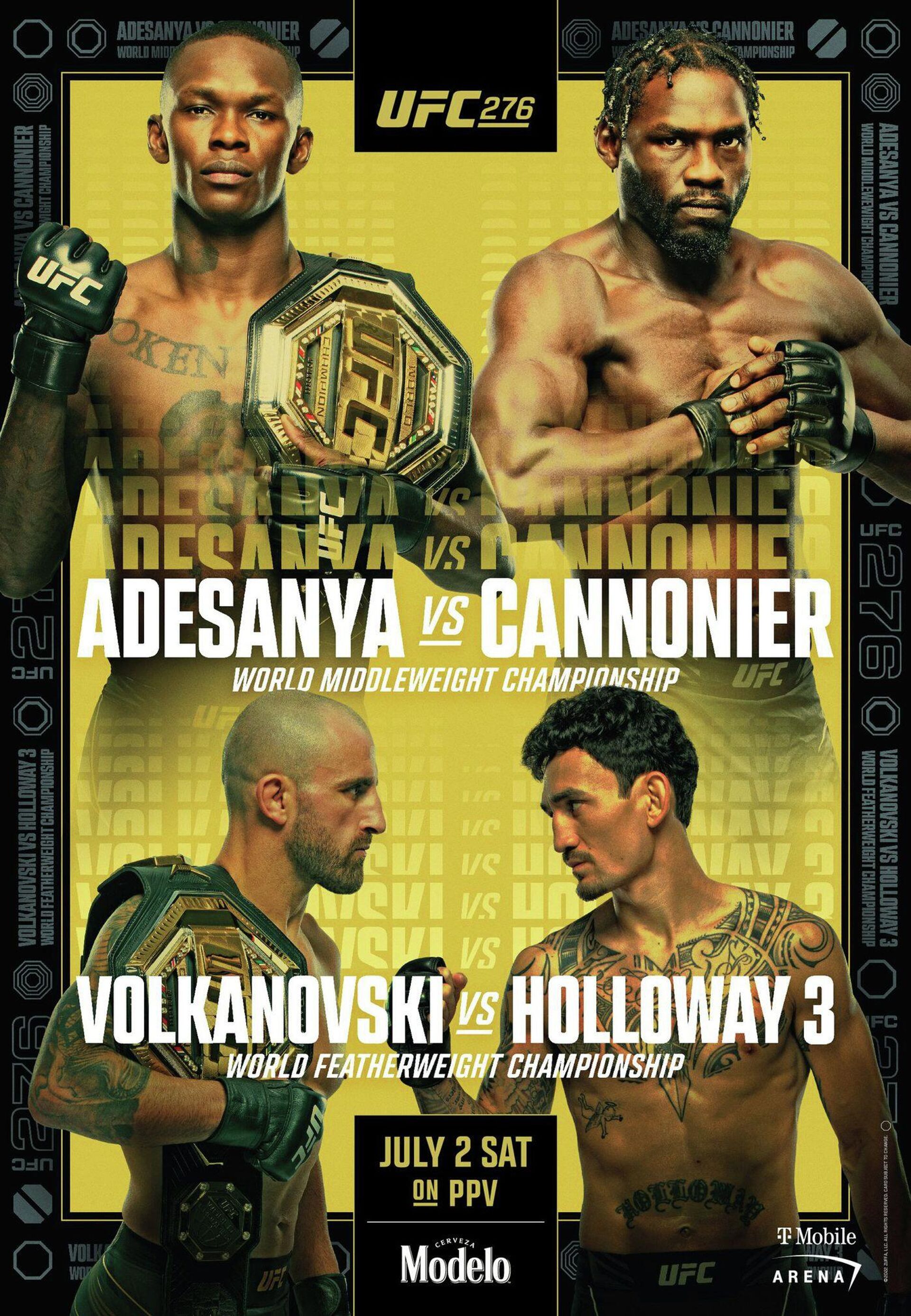 Постер турнира UFC 276 - РИА Новости, 1920, 29.06.2022