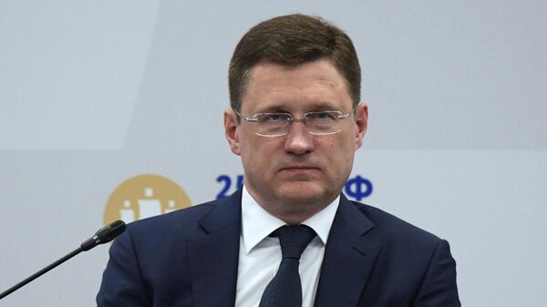Заместитель председателя правительства РФ Александр Новак на ПМЭФ-2022