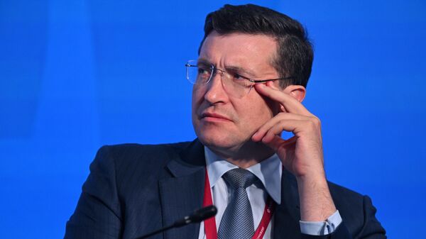Губернатор Нижегородской области Глеб Никитин на ПМЭФ