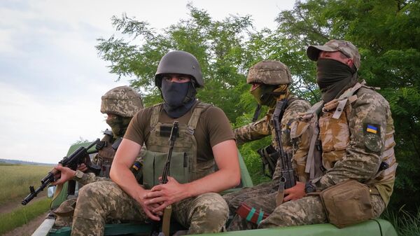 Спецназ ВСУ в Донецкой области