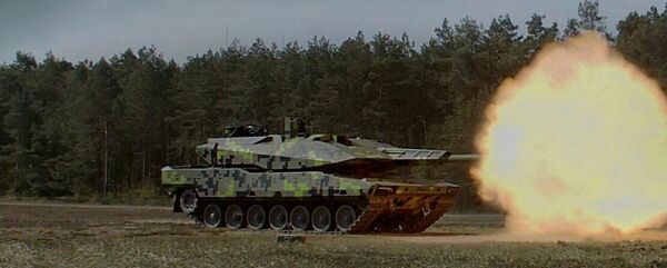 Перспективный немецкий танк KF51 Panther