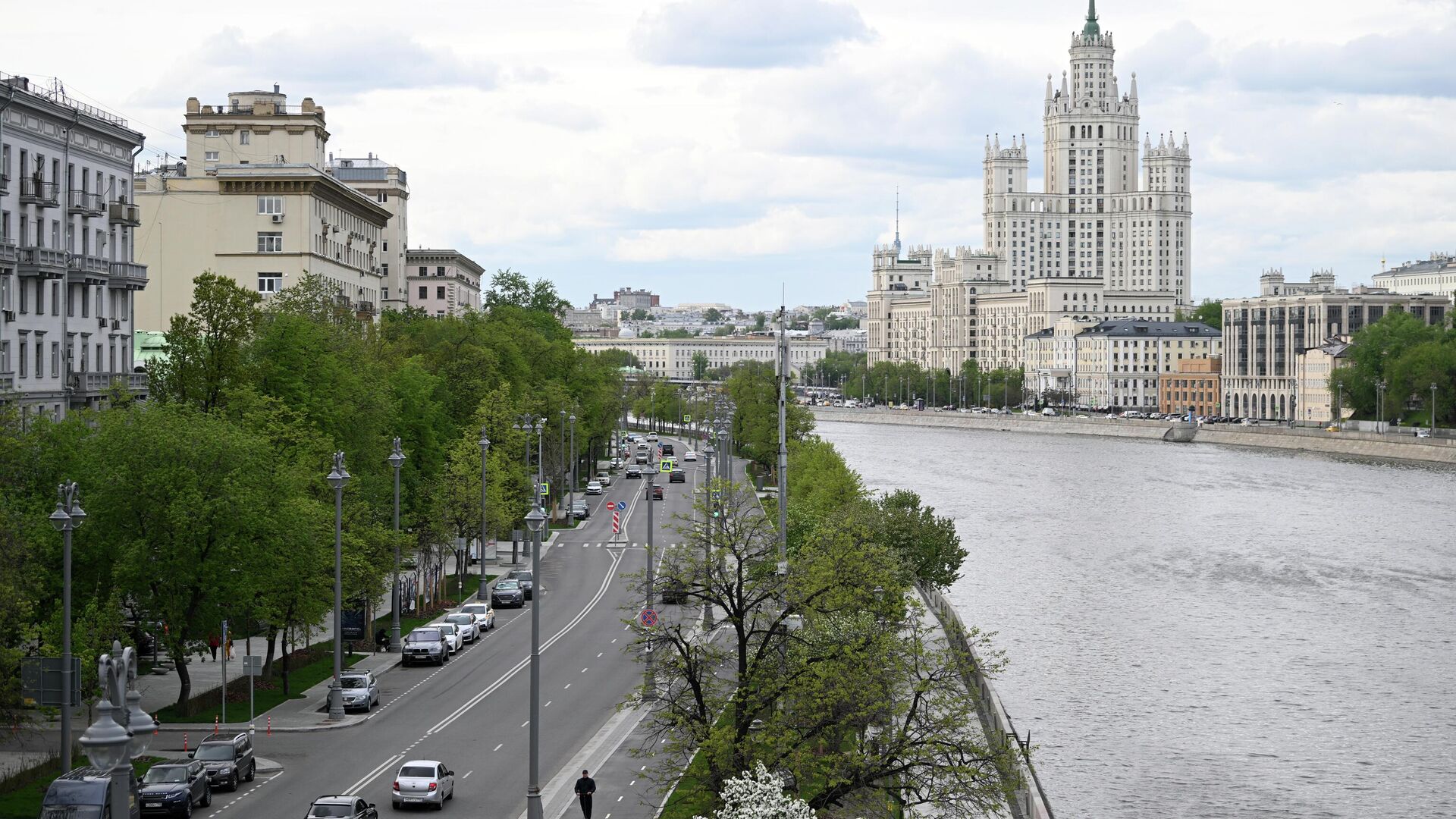 Космодамианская набережная в Москве - РИА Новости, 1920, 23.06.2022