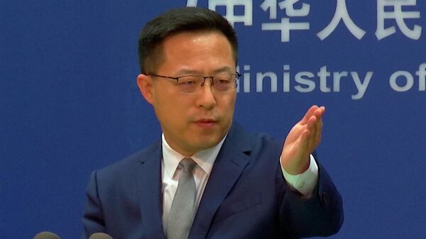 Представитель Министерства иностранных дел Китая Чжао Лицзянь