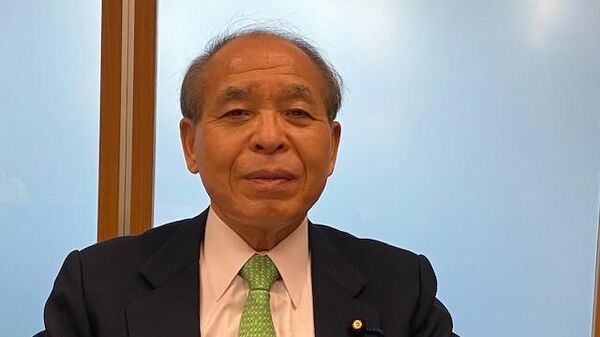 Японский политик Мунэо Судзуки