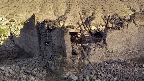 Последствия землетрясения в Афганистане 