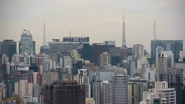 Вид на город Сан-Паулу