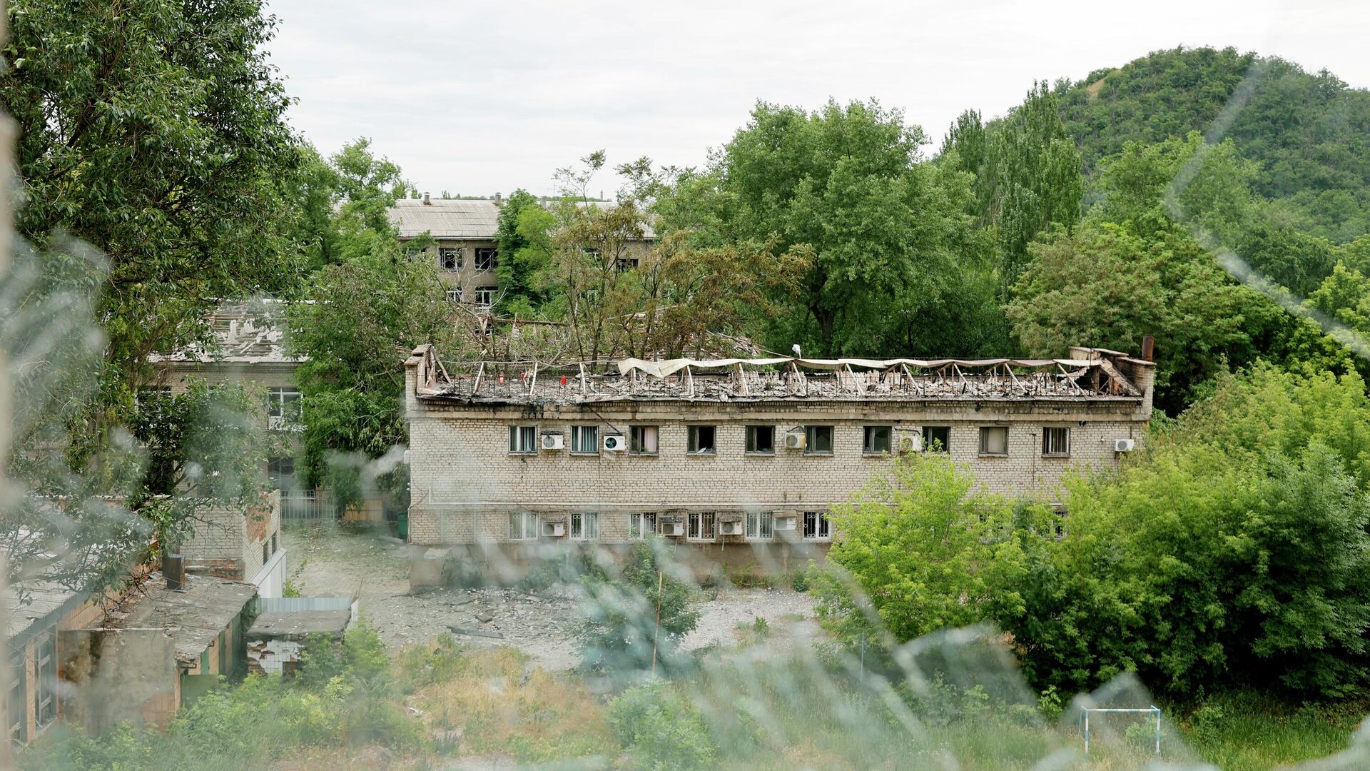 Последствия обстрела в ДНР - РИА Новости, 1920, 23.06.2022