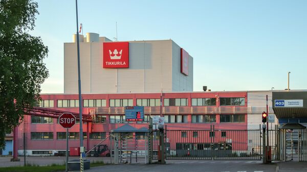 Завод финской компании Tikkurila  